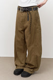 Vine Curved Cotton Pants