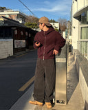 Warm Cotton Wide Pants