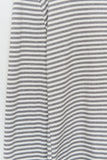(W) Spell Striped Hooded Top