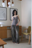 Jay Leopard Denim Pants