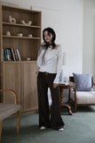 O-ring wrap slacks pants
