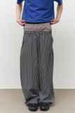 Tale Striped Sagging Pants