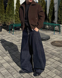 Giwoo Curved Denim Pants