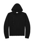 (W) AXIS LAYER BUTTON HOODIE