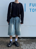 Moa love see-through knit