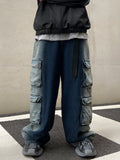 Side Washed Multi Cargo Denim