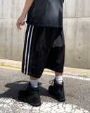 Nylon Track Stitch Bermuda Pants
