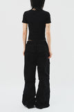 Lena Multi Cargo Flare Pants