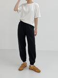 Peach Loose Fit Short Sleeve T-shirt