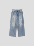 Delta Washed Damage Denim