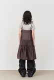 (W) New Shirring Pants