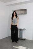 Piece Eyelet Cargo Pants