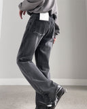 Cycling Long Bootcut Denim Pants