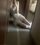 Sarah Lace Low-Waist Skirt