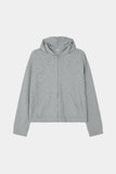 Slavic cotton hood zip-up