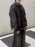Trucker Leather Jacket