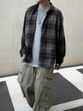 Diagonal Zipper Nylon Cargo Pants
