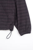 Aranza mesh hood zip-up