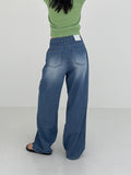 [summer] Pave Bijou Long Wide Denim