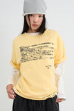 Psyche Lettering Half T-shirt