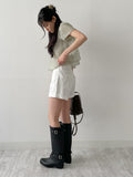 [Belt SET] Cabra Pocket Shorts