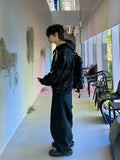 Dyed Vintage Balloon Denim Pants