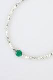 Cycle gemstone necklace