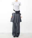 Merci Pleated Skirt Layered Pants