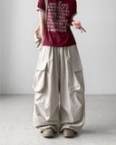 Chiffon Nylon Cargo Pants