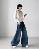 Euro Curved Wide Denim