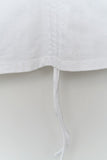 (W) Rim Eyelet Hooded Top