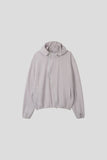 Light Curved Hooded Jacket