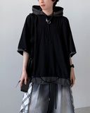 Crunch Layered Half Hoodie