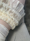 Kikenna Low-Waist Frill Skirt