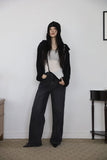 Hood Boucle Two-Way Zip-Up