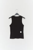 (W) Shape Dot Sleeveless