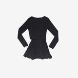Moonlit cardigan + slip one-piece set