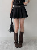 Peanut Fold Layered Long Boots