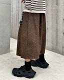 [Key Ring] Leopard Hip Hop Bermuda Pants