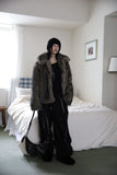 Berlin over fur jacket