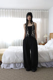 Lulu Wide Pintuck Slacks