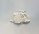 Heimin low-waist fur skirt