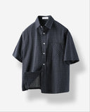 Myth Cropped Check Shirt