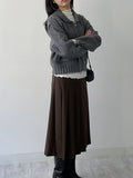 Giel Wool Pleated Skirt