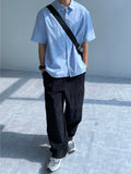 Wearable String Cotton Half Shirt