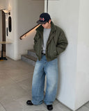 Dirty Wide Denim Pants