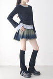 Sally Layered Shirt Cardigan