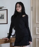 Brushed) Holdem Slit Polar T-Shirt