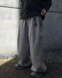 Oversizing Wide Sweatpants