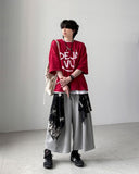 Dyeing Skirt Bermuda Shorts